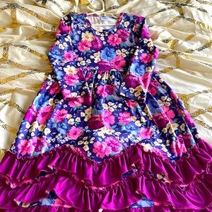 Girls floral Easter dress